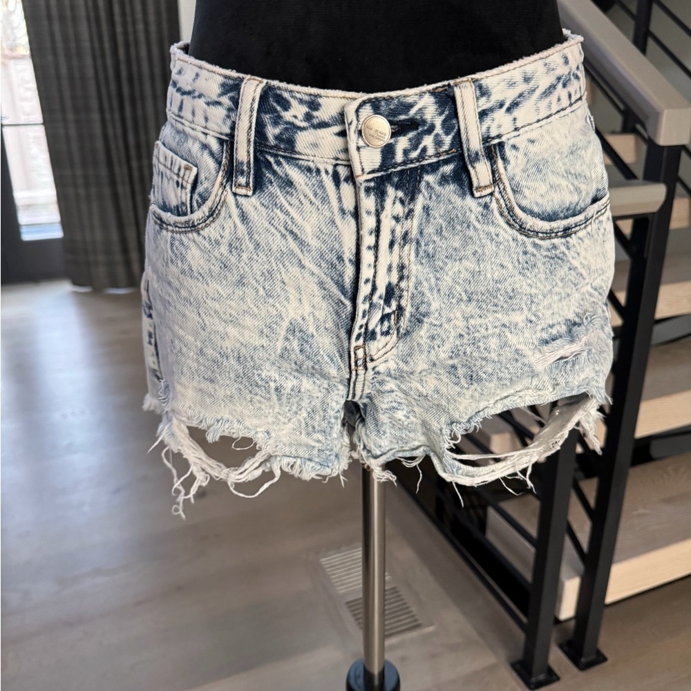 Distressed Denim Women Shorts size S - Picture 2 of 7
